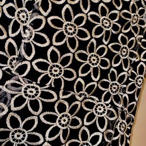 Flower Strapless Dress